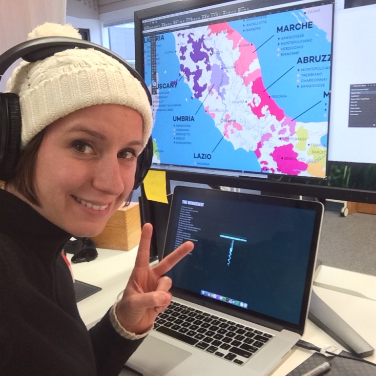 Madeline Puckette (that's me) put together Wine Folly's maps.