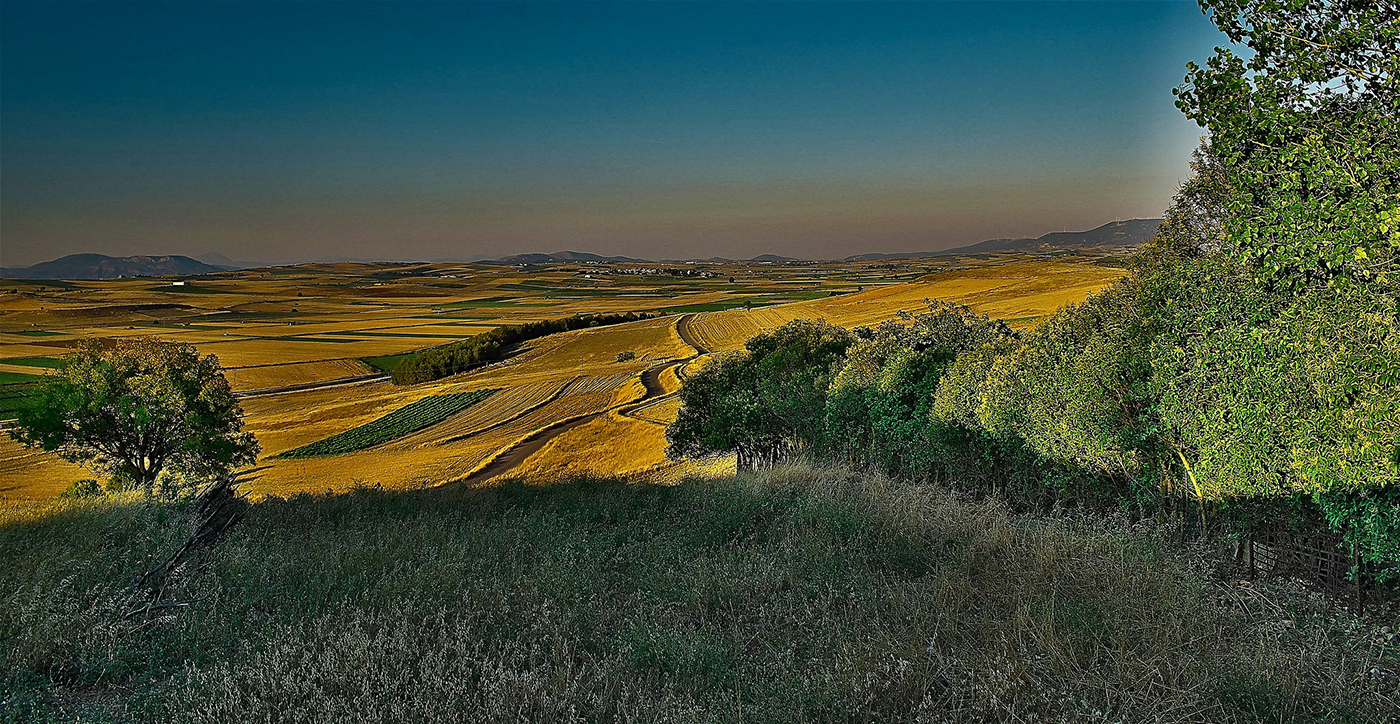 A view of Central Greece by Leuctra. By Christos Vassiliou